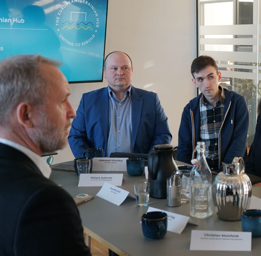 The European-Ukrainian Hub hosted a meeting on investment, collaboration, and business roles in Ukraine’s reconstruction.