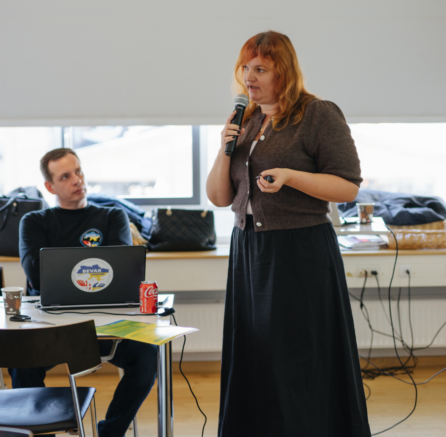 Practical guidance for Ukrainians on launching businesses in Denmark shared at Odense workshop by The European Ukrainian Hub.